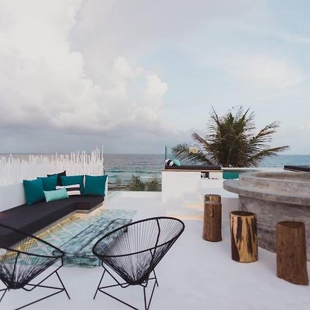 Tulum Beachfront Villa I'Ik By Casa Xuul Тулум Экстерьер фото