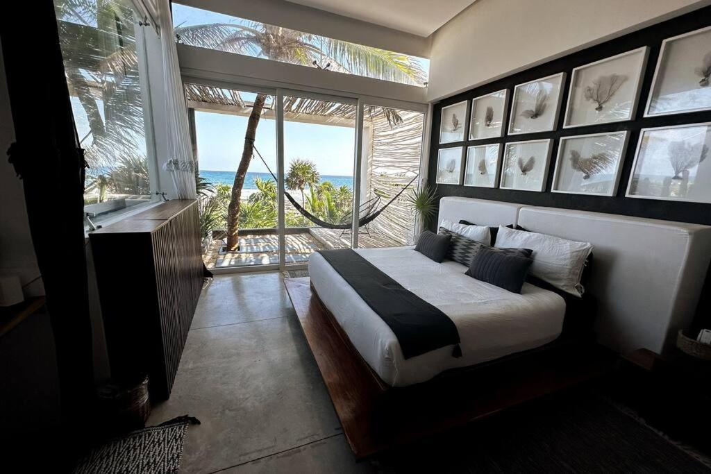 Tulum Beachfront Villa I'Ik By Casa Xuul Тулум Экстерьер фото